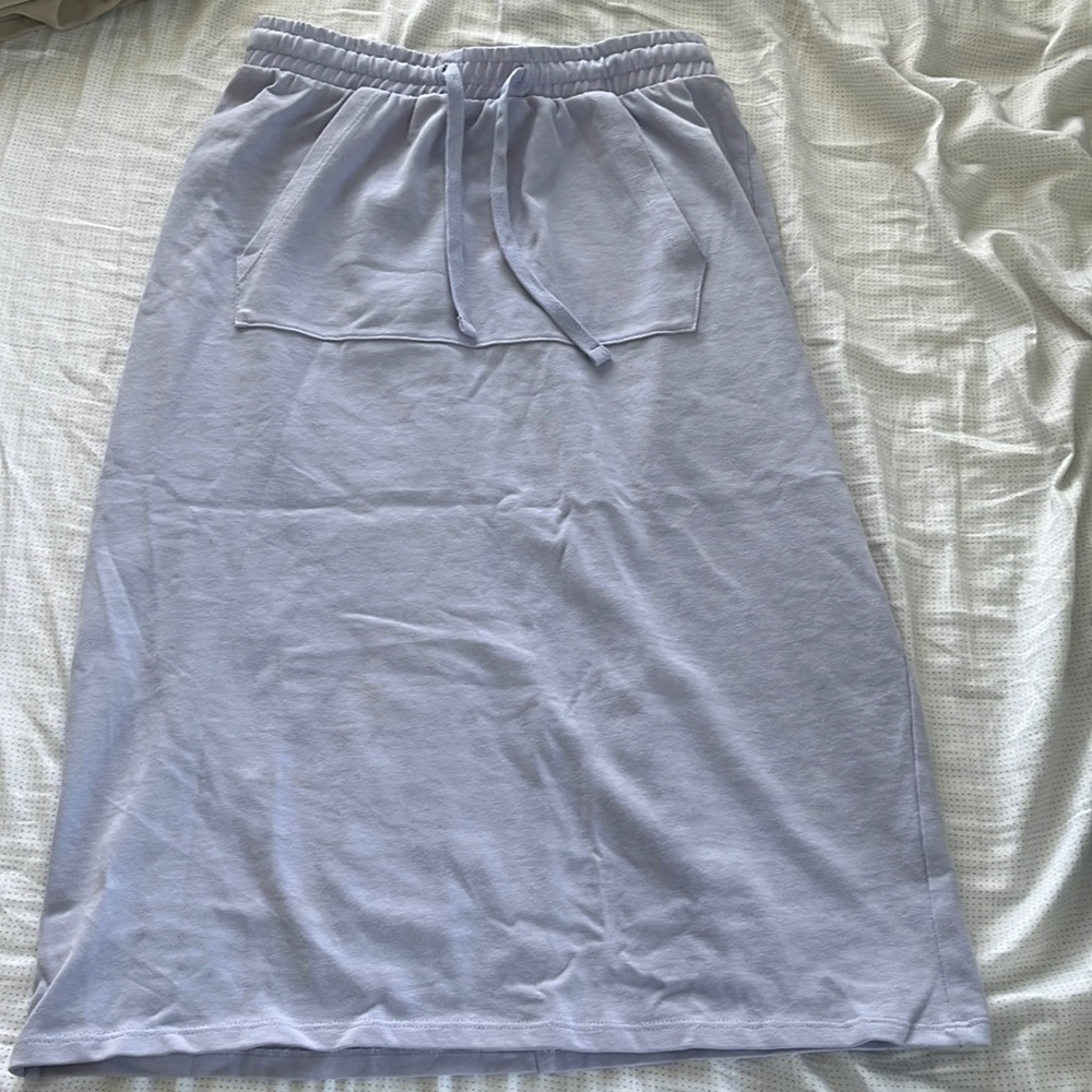 Purple maxi skirt. From MNG. Never worn. New with Tags.